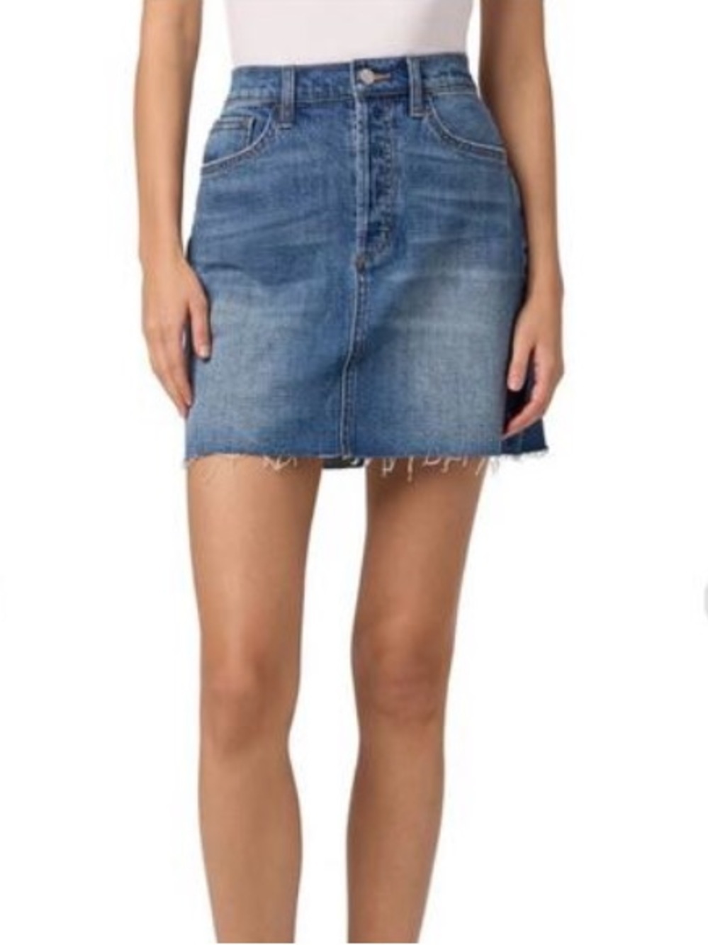 Y2K western denim mini skirt Joe's Jeans Jaden Blue High-Rise size 24